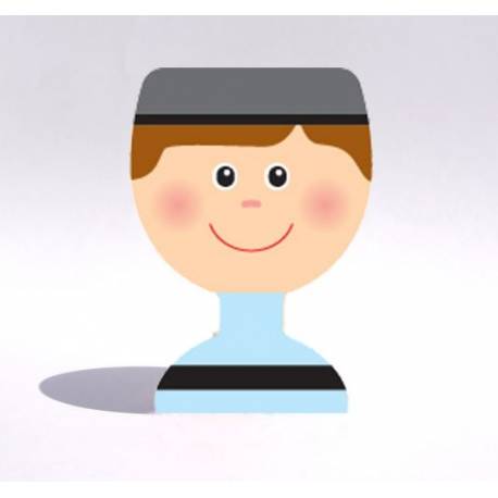 Breton Coquetier 7,5x5,5 cm 