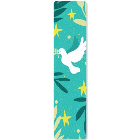 Signet Plastifié 18.5×4.5cm Spiritus + Prières Français/Anglais