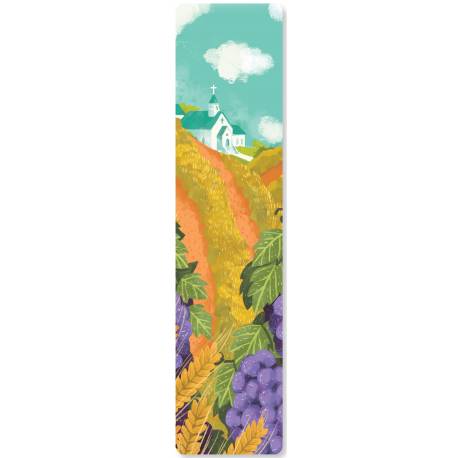 Signet Plastifié 18.5×4.5cm Anima Christi + Prières Français/Anglais