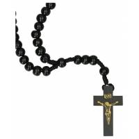 Chapelet s/corde Bois noir