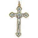 Croix bicolore 38 X 24 mm