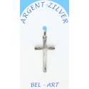 Croix Argent 24 mm