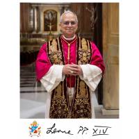 Image - Pape Léon XIV - 10 X 6.4 cm