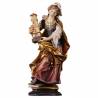 Houtsnijwerk beeld Heilige Barbara 20 cm couleur 