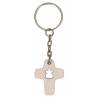 Porte-Clefs Croix avec Ange ajouré