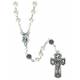Chapelet de communion Verre blanc