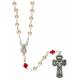 Chapelet / Confirmation - Blanc 5 mm