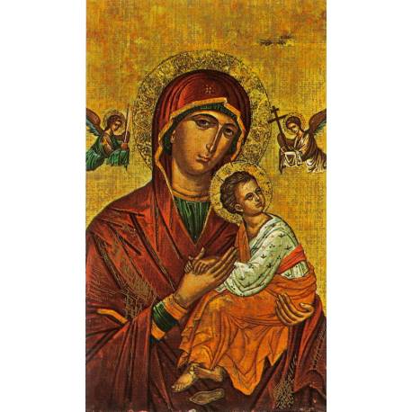 Image - Icône Perpétuel Secours - 10.5 X 6.5 cm