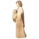 Berger avec mouton : crèche de Noël en bois Aram 10 cm