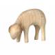 Mouton broutant : crèche de Noël en bois Aram voor 10 cm