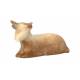 Ane et boeuf : crèche de Noël en bois Aram 10 cm (2 pièces)