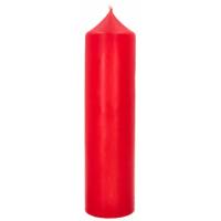 Cierge d'autel - 200 X 50 mm - ROUGE