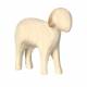 Staande schaap in houtsnijwerk Aram voor 10 cm 