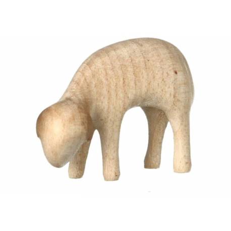 Schaap in houtsnijwerk Aram voor 10 cm 
