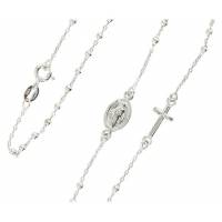 Rozenkrans zilver + rhodium 