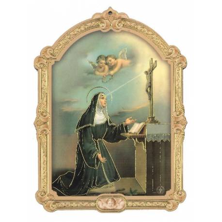 Cadre 10 X H14 cm - Ste Rita