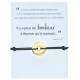 Bracelet "Parole de vie" Bonheur