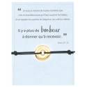 Armband "Parole de vie" Bonheur 