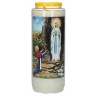 Neuvaine / blanc / Appar. Lourdes + Texte NL