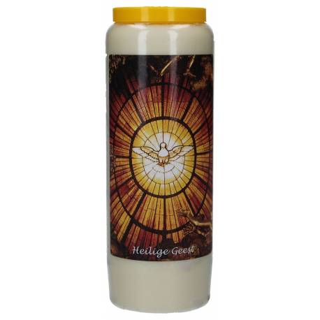 Noveenkaars / wit / Heilige Geest - Tekst NL 