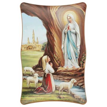 Kader 7 X H10 cm - Lourdes Verschijning 