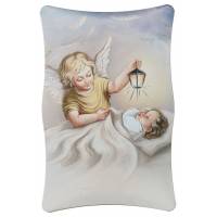 Kader 7 X H10 cm - Engel + Kindje 