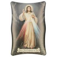 Kader 7 X H10 cm - Barmhartige Kristus - Tekst FR 