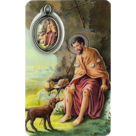 Kaart-Med-Gebed - H Rochus - NL 