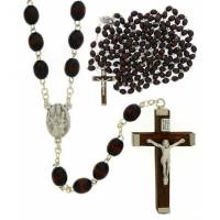 Rozenkrans Hout Donkerbruin - 15 Tientjes 