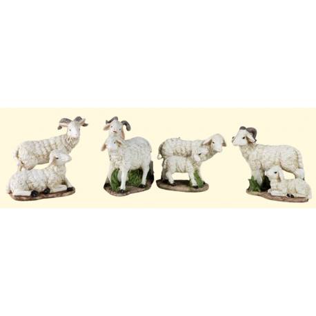 Mouton d'une hauteur de 10 cm (4 modèles)