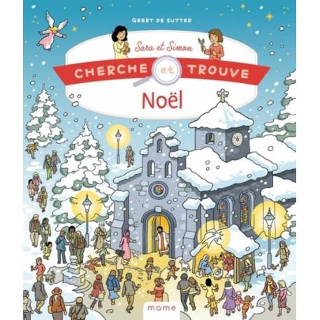 Cherche et trouve Sara et Simon - Noël