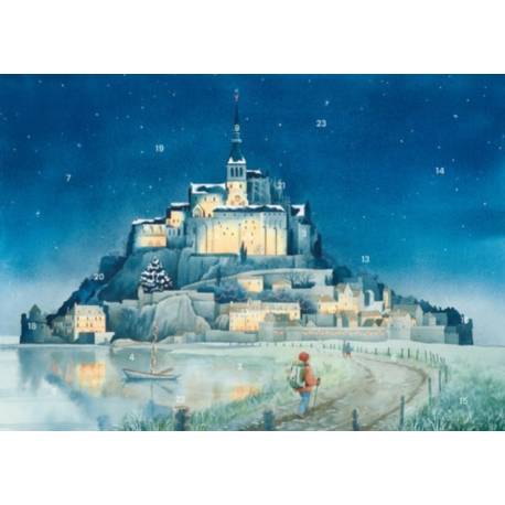 Calendrier de l'Avent - Mont Saint Michel 