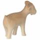 Chèvre : crèche de Noël en bois Aram pour 10 cm