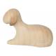 Liggend schaap in houtsnijwerk Aram voor 10 cm 