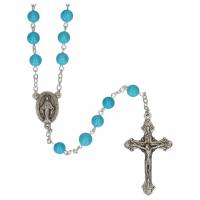 Rozenkrans Turkoois + Schrijn 