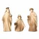 Houten kerststal Aram 10 cm: Drie koningen 