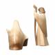 H Familie - kerstgroep in hout Aram 10 cm (4 delig) 