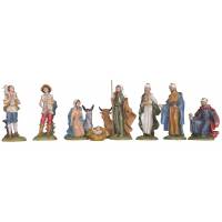 Kerstfiguren in hars 10 stucks 30 cm 