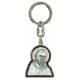 Porte-Clefs - St Padre Pio Email brun