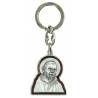 Porte-Clefs - St Padre Pio Email brun