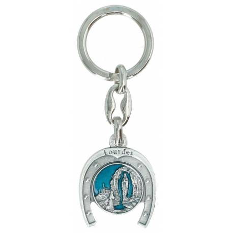 Porte-Clefs Fer à cheval / Appar Lourdes