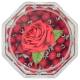 Chapelet Sainte Rita Pétale de rose 6 mm avec boîte