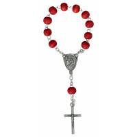 Tientje Heilige Rita Hout rozengeur 6 mm 