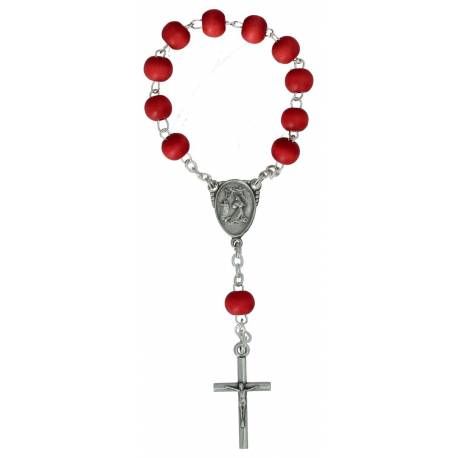 Tientje Heilige Rita Hout rozengeur 6 mm 