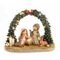 Nativité enfantine avec lumière (11.5x14.7 x6.8cm)