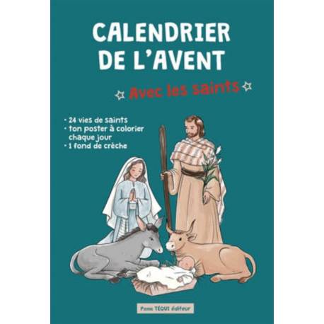 Calendrier de l'Avent avec les saints