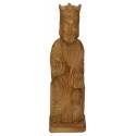 Statue du Christ Roi en bois sculpté 25 cm