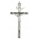 Croix St Esprit - 8.5 X 4.5 cm - Métal Nickelé