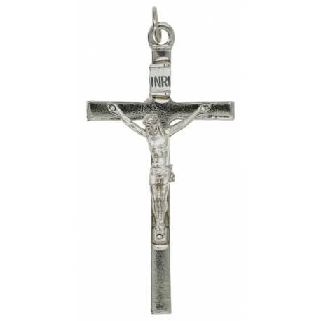 Croix - 8.5 X 4.5 cm - Métal nickelé