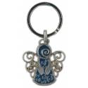 Porte-Clefs - Ange - Email Bleu